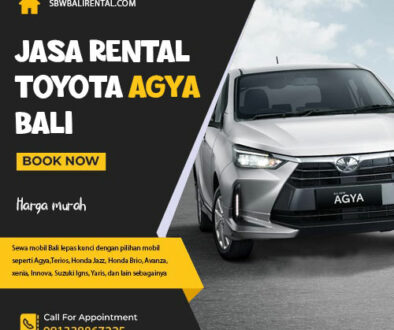 Jasa Rental Toyota Agya Bali